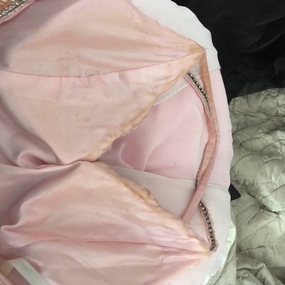 Pink Tiffany designs prom dress - Picture 6 of 8